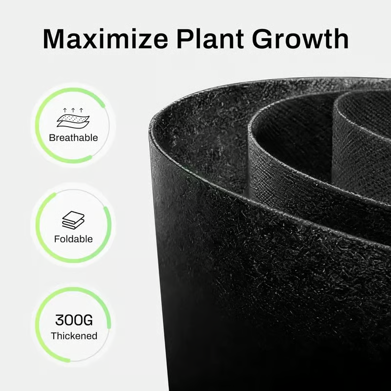 🔥 Hot Sale 69% OFF 🌱5 Pieces 5 Gallon Grow Bag Heavy Duty Aeration Fabric Pots with Handles for Vegetables, Fruits 🪴
